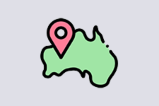 Worldle country shape game